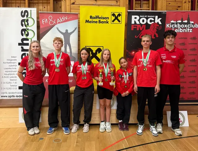 Die Nachwuchstalente des WKC Velden überzeugten beim internationalen Alpe Adria Cup in Leibnitz mit zahlreichen Podestplätzen und starken Leistungen. | Foto: WKC Velden