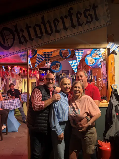 Gerald und Maria Grebenjak, Martina und Didi Riegelnik (vo li)