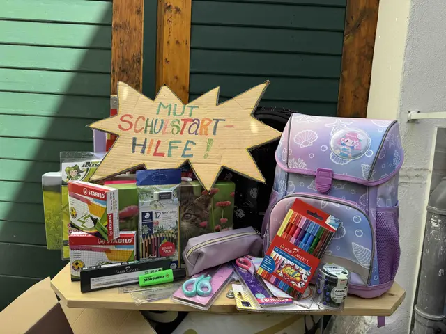 Dank privater Spenden und der Unterstützung von Unternehmen wurden heuer Schultaschen mit Heften, Stiften und weiteren Schulmaterialien gefüllt. Dabei konnte laut dem Verein eine Rekordsumme gesammelt werden.  | Foto: Verein MUT