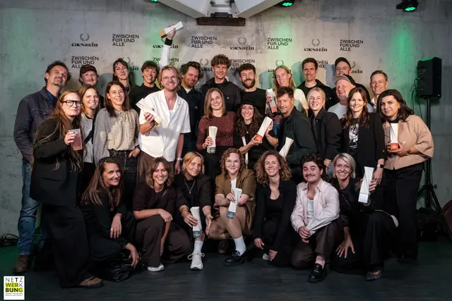 Jubel beim Abräumer des Abends: Das Team von Fredmansky sichert sich sechs von insgesamt 36 Caesaren. | Foto: office@kruegl.at