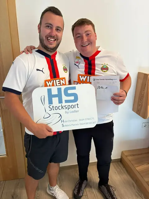 Patrick und Jakob Solböck gewinnen beide Hobby-Duo-Turniere in Weyer. | Foto: ESV Union Ladler Wang