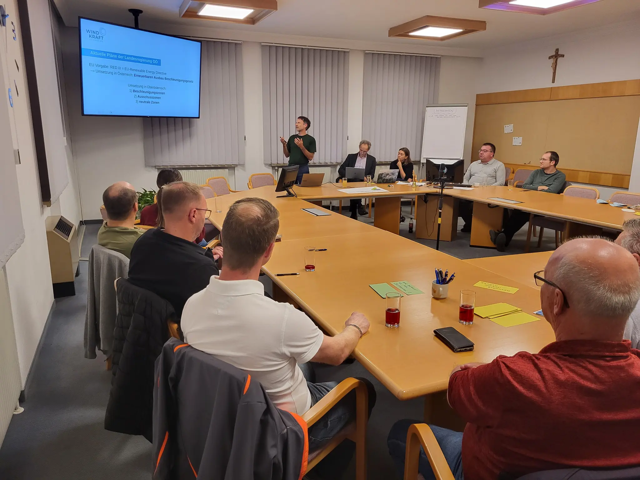 Energy district: Wind power was the topic in St. Oswald - | Freistadt