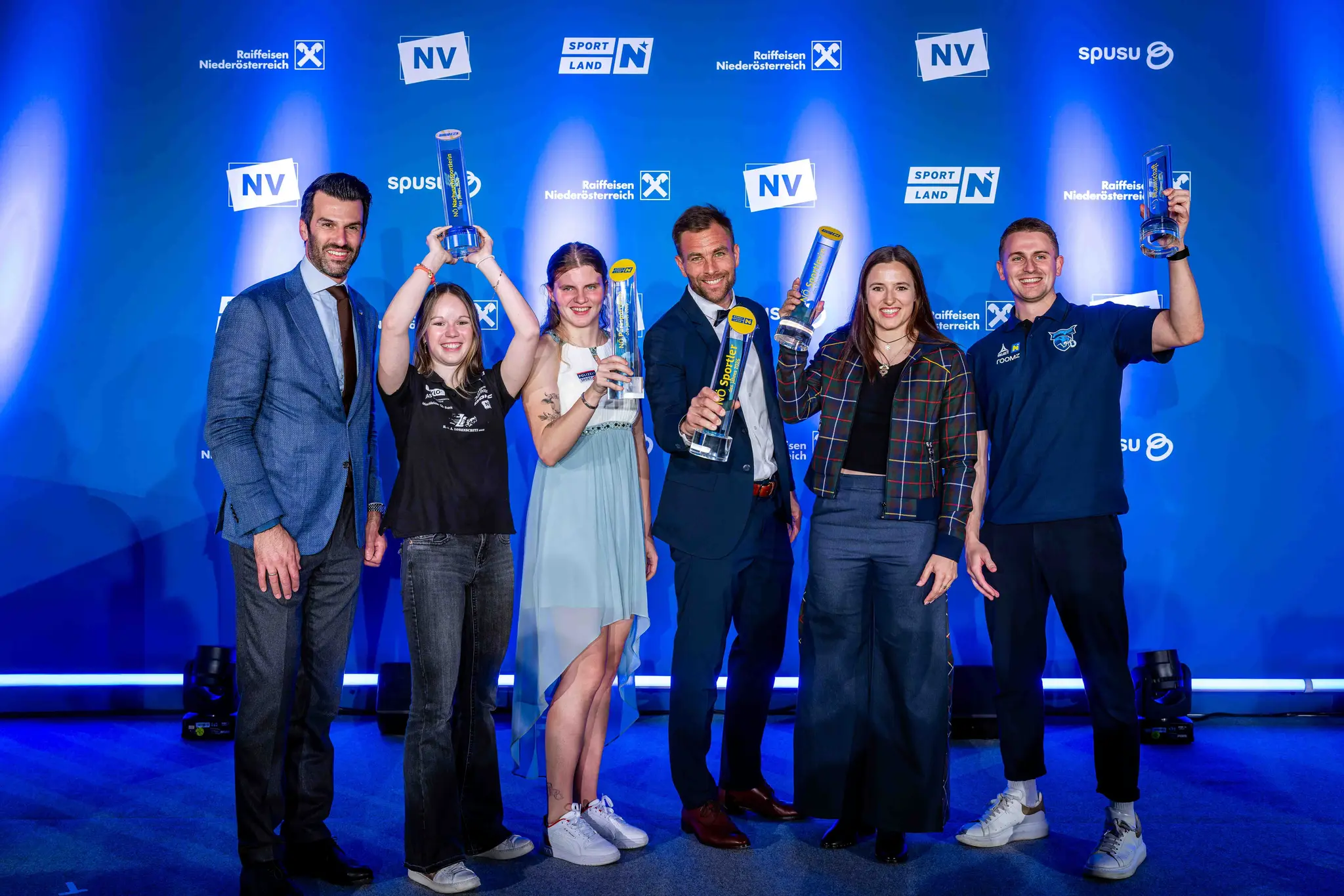 Benjamin Karl and Katharina Huber win Sportlounge Niederösterreich awards