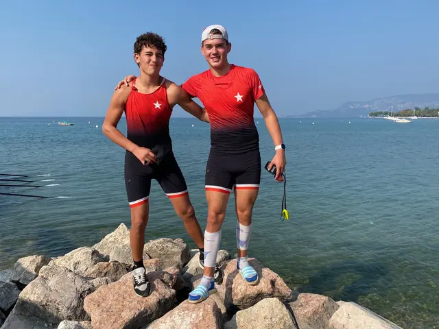 Schüler Zweier: Dajhani und Eberhart | Foto: privat/RV Albatros