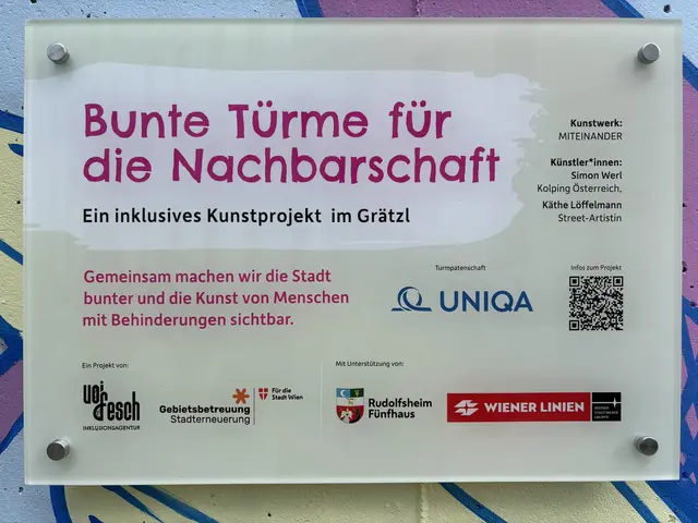 Der ganze Bezirk hat sich am Kunstprojekt beteiligt. | Foto: Mathias Kautzky/MeinBezirk