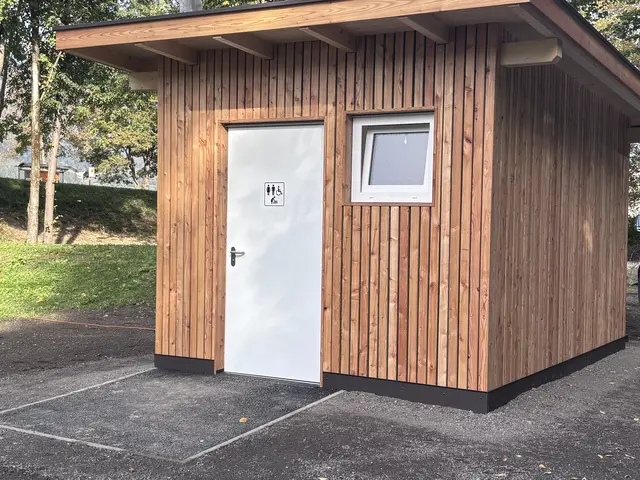 Auch an eine WC-Anlage wurde gedacht.