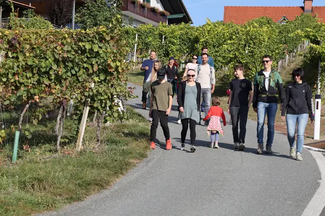 Groß und Klein wanderte in und um Ligist an diesem schönen Tag. | Foto: Cescutti