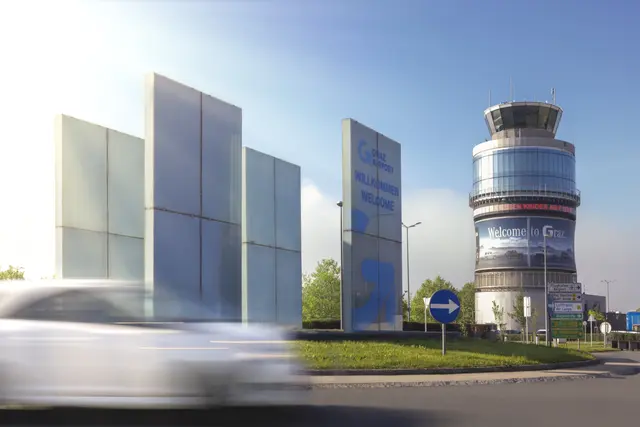 Das Passagierergebnis 2026 wird am Graz Airport mit voraussichtlich rund 810.000 Fluggästen nur leicht unter dem des Vorjahres liegen. | Foto: Lichtmeister