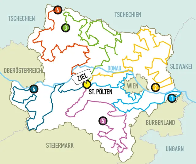 Die Aktion „Klimafit zum Radlhit“. | Foto: Klimabündnis Niederösterreich