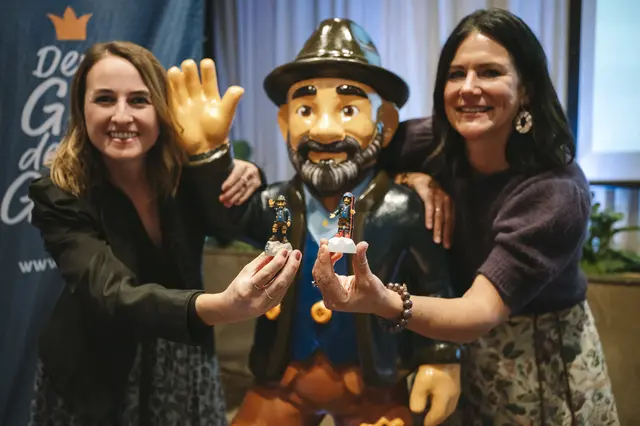 Melanie Scheiber und Christine Scharfetter mit Alois.  | Foto: Hochkönig, Laureen Weitzel