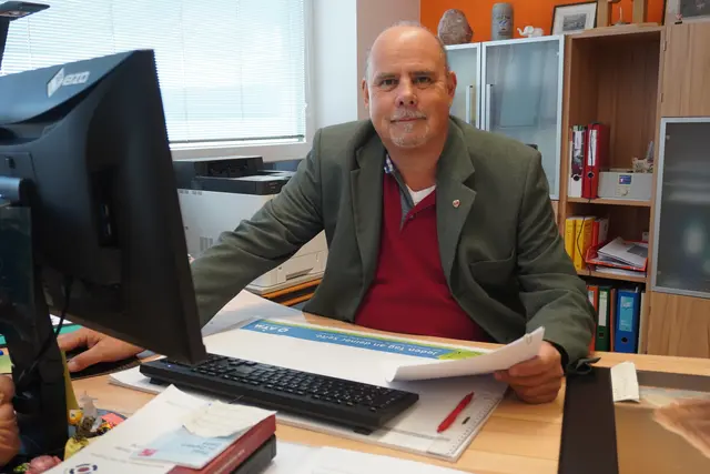 Bürgermeister Christian Ihrenberger zeigt sich mit der Entwicklung der Gemeinde zufrieden, größere Vorhaben stehen nicht an.