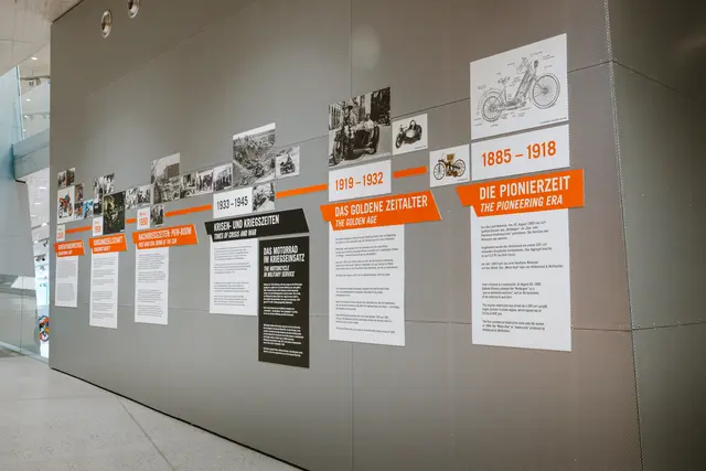 "Die Geschichte des Motorrads" nimmt Besucher mit auf eine spannende Zeitreise. | Foto: KTM Motohall