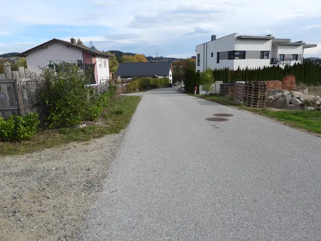 Begegnungszone im Bereich Siedlungsstraße Marktfeld in Münzbach? Die Bewohner der Siedlung werden befragt.  | Foto: Zinterhof