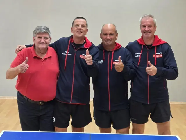 Walter Ast, Walter Emsenhuber, Harald Koller und Reinhard Artner | Foto: Atus Traismauer