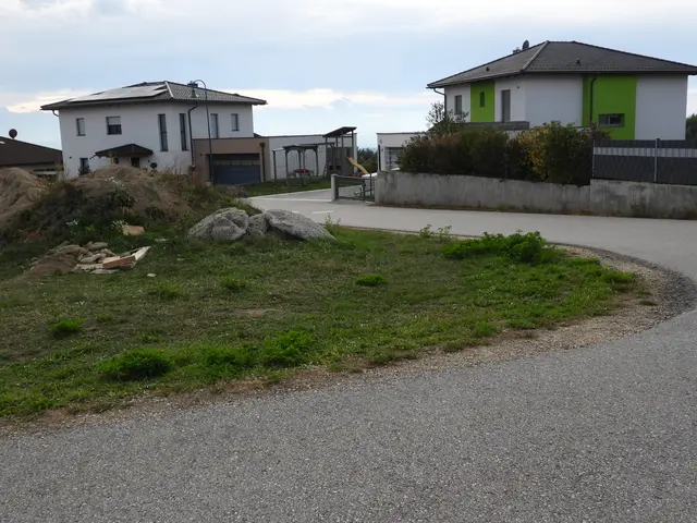 Begegnungszone im Bereich Siedlungsstraße Marktfeld in Münzbach? Die Bewohner der Siedlung werden befragt.  | Foto: Zinterhof