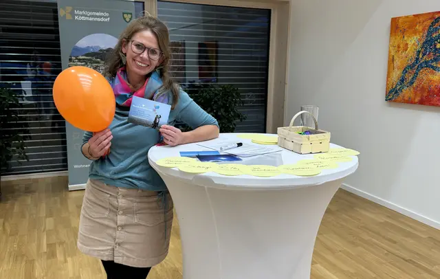 Kathrin Sowa-Mörtel war zu Gast in der Marktgemeinde Köttmannsdorf.  | Foto: Marktgemeinde Köttmannsdorf