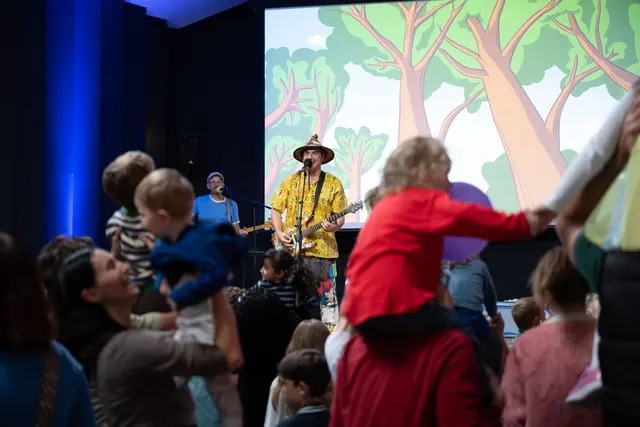 Ein ganz besonderes Highlight war das Familienkonzert mit Rodscha und Tom, das heuer zum ersten Mal im Rahmen der Veranstaltungsreihe stattfand. | Foto: Region Hohe Salve/Anna Freysinger