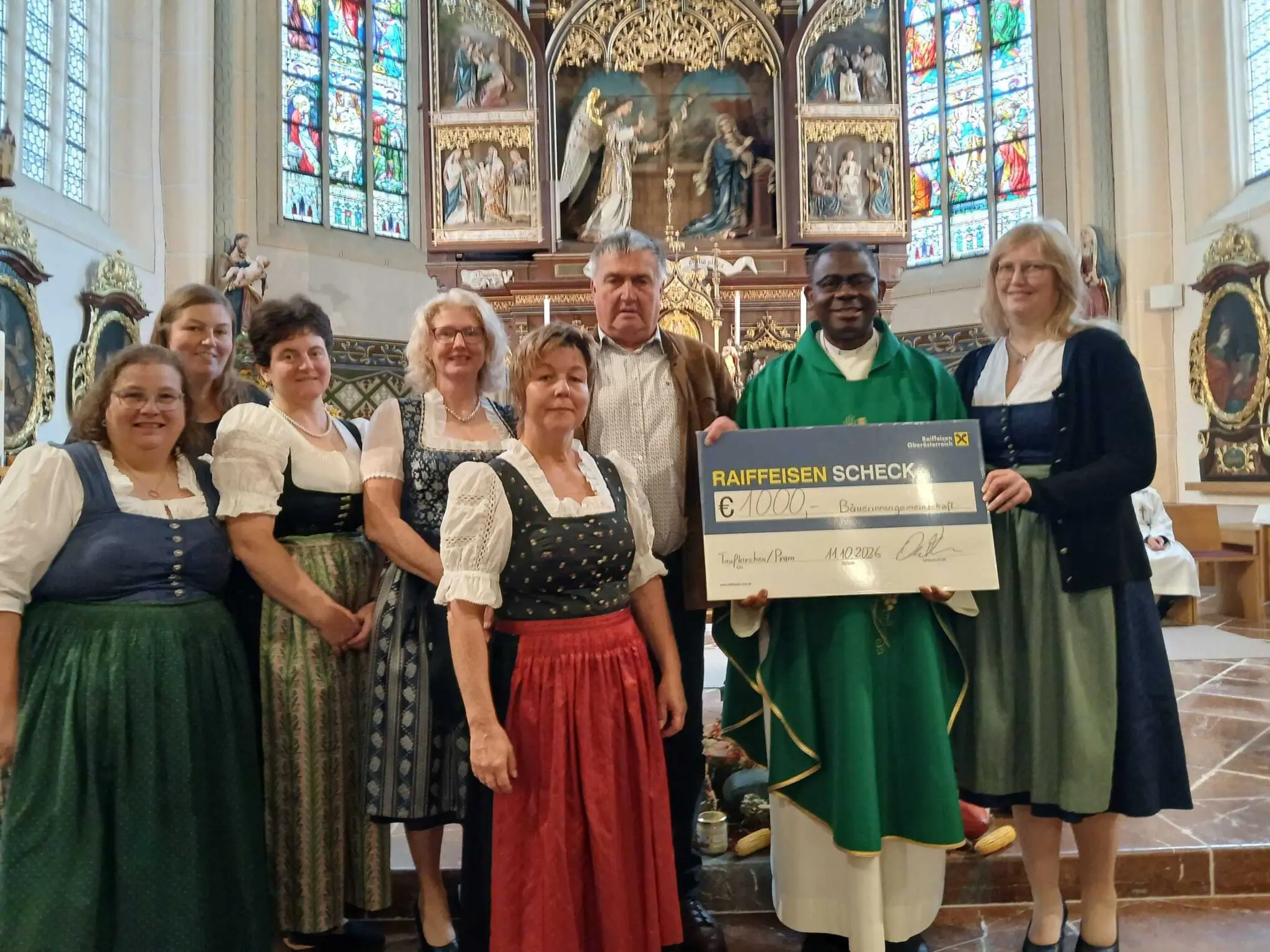 Strong solidarity: Farmers' wives donate €1,000 for the maintenance of ...