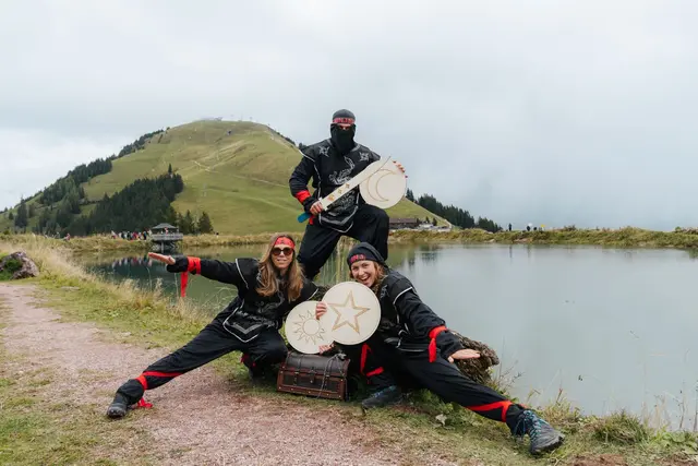 Besonders gut kamen das Blaulichtabenteuer beim Salvista Stadl sowie die Ninja Welt am Speichersee Kleine Salve an. | Foto: Stefan Mariner Ringler
