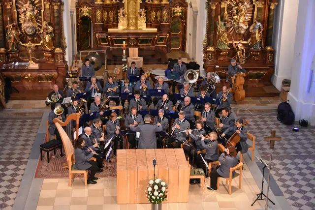 Das Kirchenkonzert der Werkskapelle zählt zu den wichtigsten musikalischen Höhepunkten des Vereins. | Foto: Dauser
