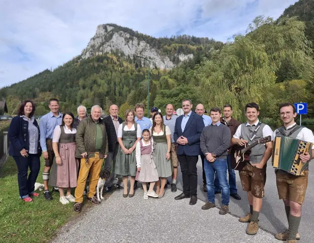 Stelldichein in Schwarzau im Gebirge. | Foto: FPÖ