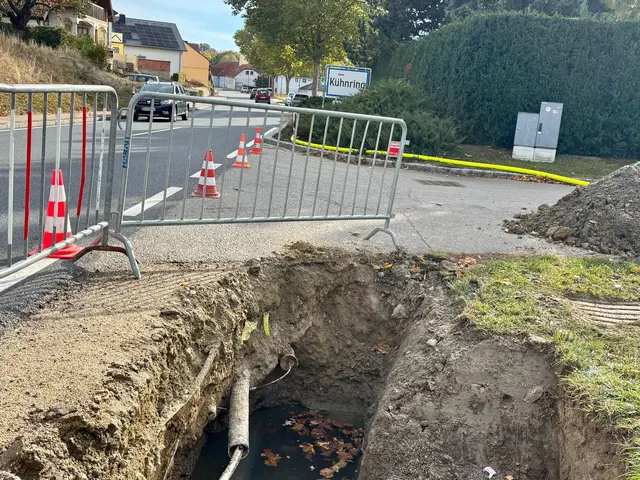 Seit Dienstag, 20. Oktober, sorgt ein Wassergebrechen in Kühnring in der Gemeinde Burgschleinitz-Kühnring für Probleme. | Foto: Markus Kahrer