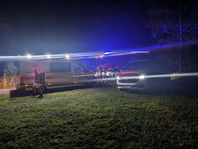 Die vermisste Person konnte gefunden und versorgt werden. | Foto: FF Bad Großpertholz