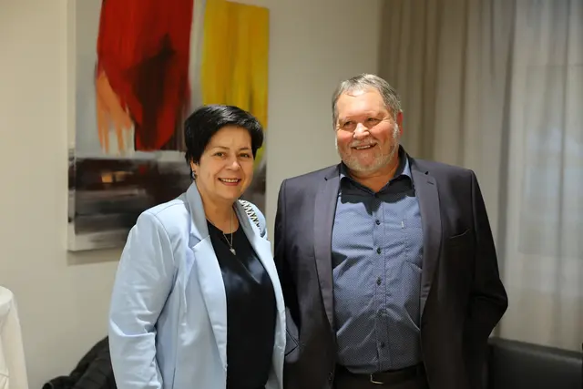 Beim Eröffnungs-Empfang | Foto: Raiffeisenbank Perg