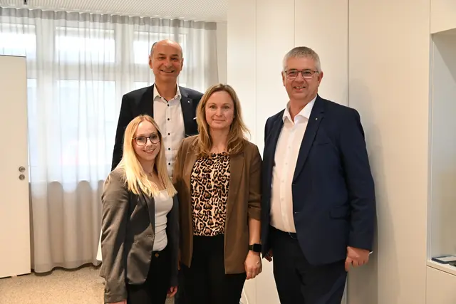 Beim Eröffnungs-Empfang | Foto: Raiffeisenbank Perg