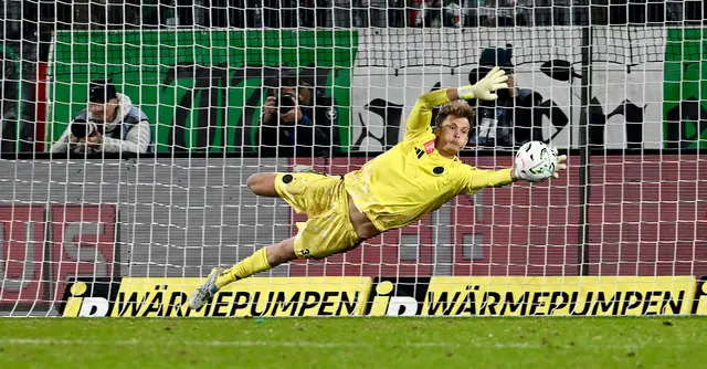 Wacker-Goalie Juri Kirchmayr stand seinem Gegenüber in nichts nach - auch er hielt drei Elfmeter. | Foto: Hassl