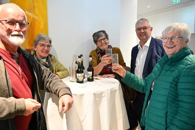 Beim Eröffnungs-Empfang | Foto: Raiffeisenbank Perg