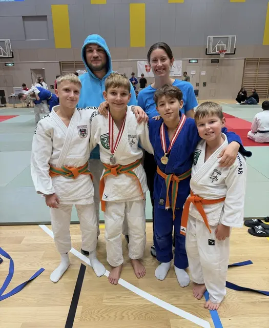 Der Judoclub Bruck an der Mur konnte bei den Meisterschaften in Wien tolle Erfolge feiern.  | Foto: Judo-Club Bruck an der Mur