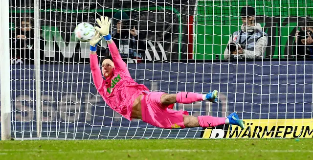 Der WSG-Tormannheld: Salko Hamzic parierte drei Elfmeter mit Glanzparaden. | Foto: Hassl