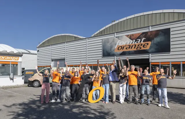 Thomas Bauernfried und das Team von "formatorange" | Foto: formatorange/Andreas Kolarik
