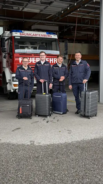 Michael Riegler, Philipp Neuhauser, Helmut Haider und Alexander Wallner | Foto: FireOPS