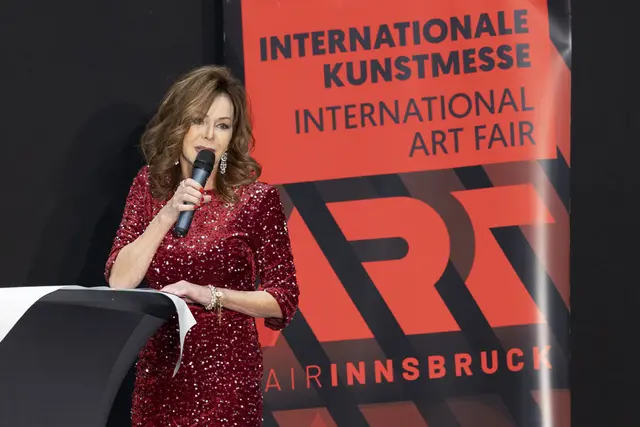 Johanna Penz bei der Eröffnung | Foto: Die Fotografen