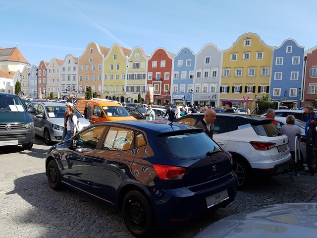 Gebrauchtwagenmarkt 2019 Am Schardinger Stadtplatz