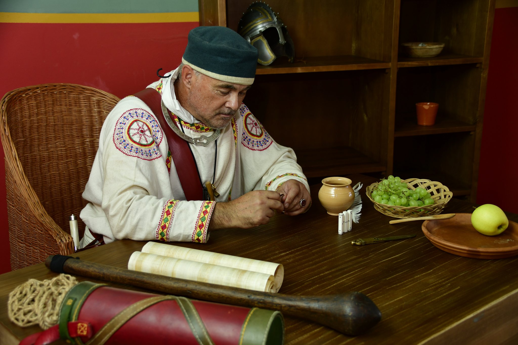 In römischen Wohnzimmern