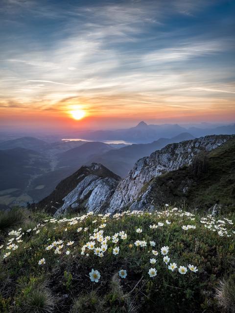 Atemberaubendes Erlebnis Sonnenaufgang