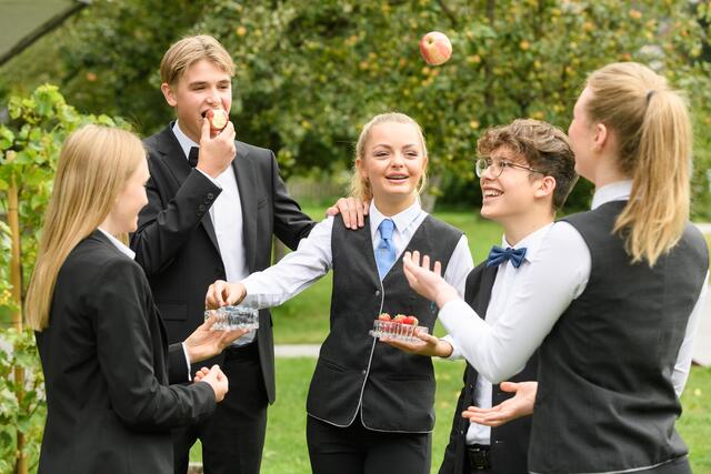Interessierte SchülerInnen haben die Möglichkeit Online einen Eindruck der Schule zu bekommen.