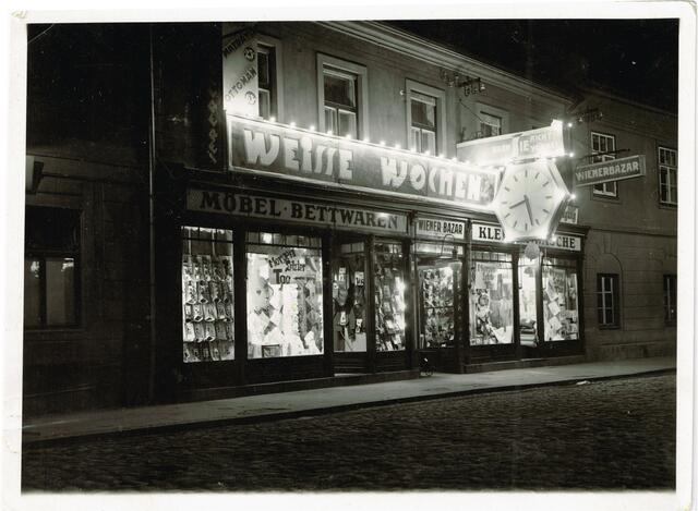 In der Herzog-Ernst-Gasse 7 befand sich zwischen 1895 und 1938 der Wohnsitz und das Familienunternehmen der Familie Hofmann, der „Wiener Bazar“. | Foto: Stadtmuseum Bruck an der Mur