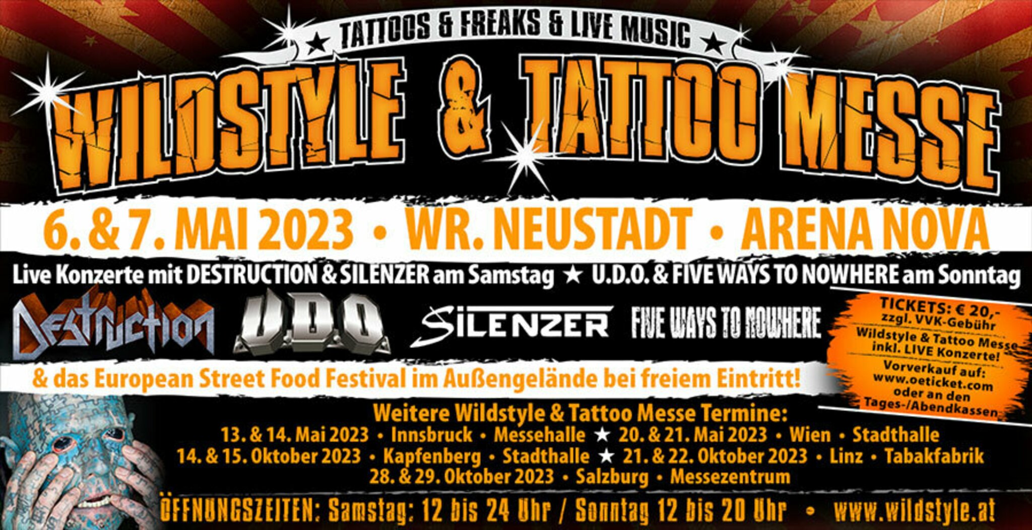 Wildstyle & Tattoo Messe 2023 - Europas spektakulärste & erfolgreichste ...