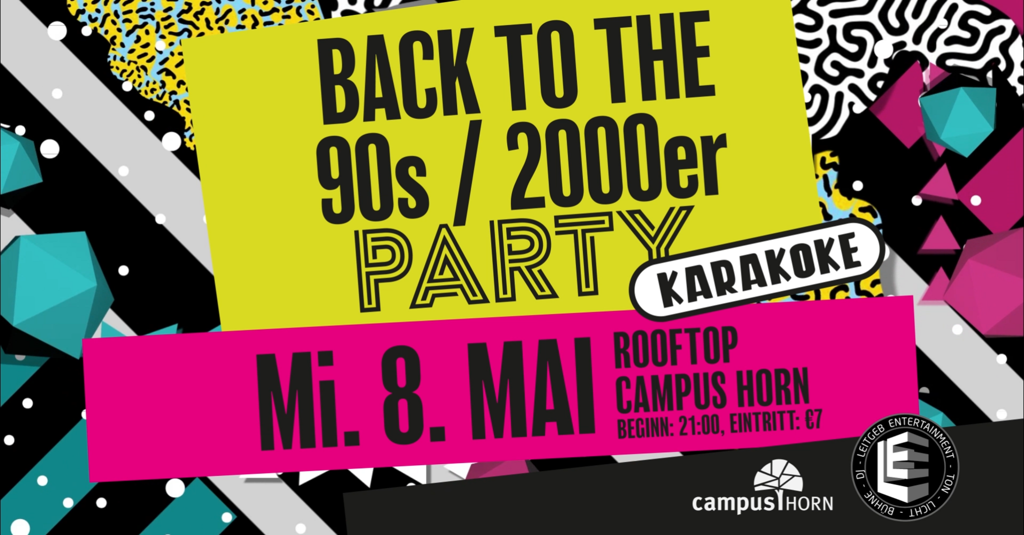 "BACK TO THE 90S /2000ER HITS PARTY"
