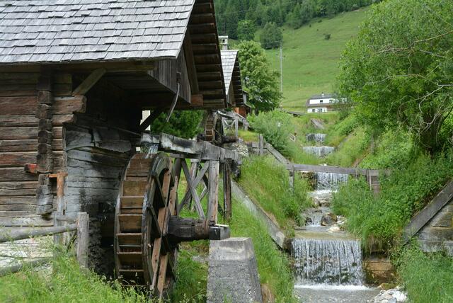 Die Mühlen am Mühlenweg in Zederhaus. | Foto: RegionalMedien Salzburg