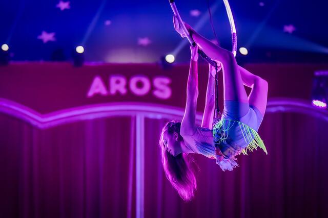 Luftakrobatik vom Feinsten gibt es bei Circus Aros zu sehen. | Foto: Mike Reinhardt