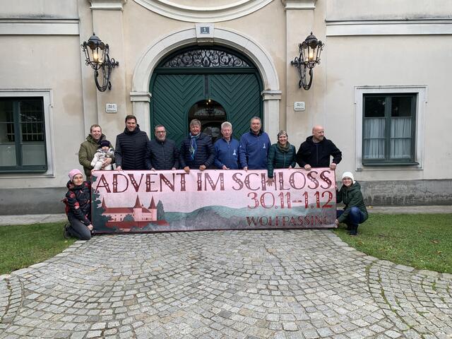 Auf regen Besuch beim "Advent im Schloss" freuen sich die Gemeinde als Veranstalter sowie zahlreiche Vereine und Akteure.  | Foto: Gemeinde Wolfpassing