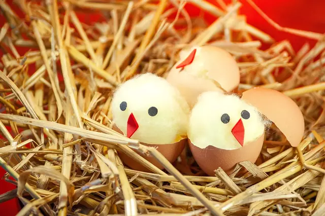 Gemeinsam wird schöne Osterdeko gebastelt.  | Foto: pixabay