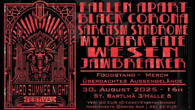 Das Hard Summer Night Festival ist zurück. | Foto: Hard Summer Night Festival/My Dark Fate