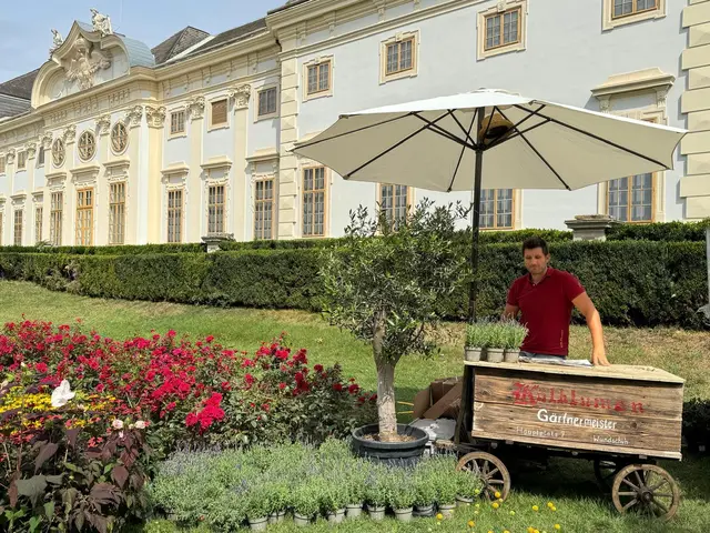 Das Schloss Halbturn mit seiner großzügigen Gartenanlage. | Foto: Gartenlust