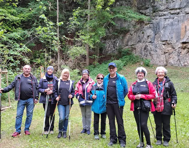 Der Kneipp-Activ-Club Mürzzuschlag beim Nordic Walken rund um die Stadtgemeinde. | Foto: Kneipp-Activ-Club Mürzzuschlag